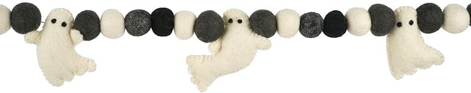 ASH GRLD Felt Spooky Ghost 6ft. Spooky Ghost Felt Garland by Ashland® | Amazon (US)
