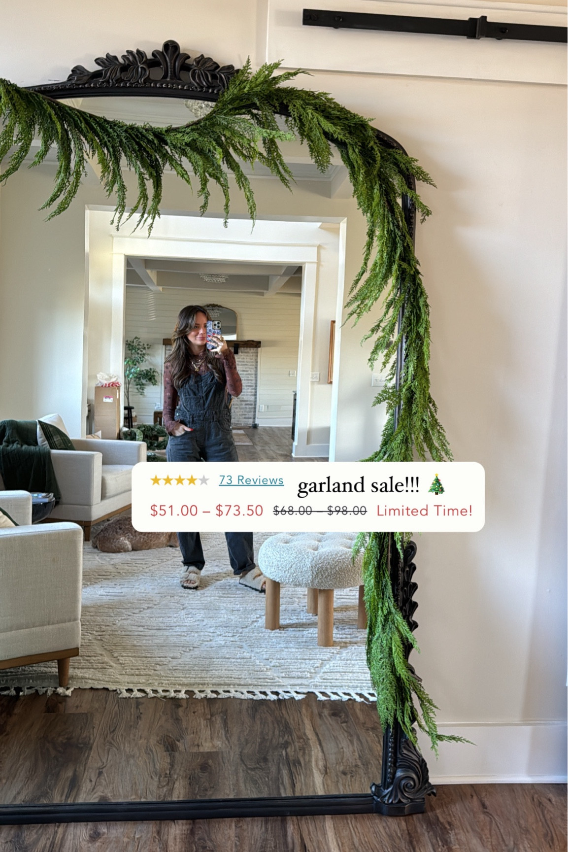 Favorite Christmas garland is $25 off! 

#LTKFindsUnder100 #LTKHoliday #LTKSaleAlert