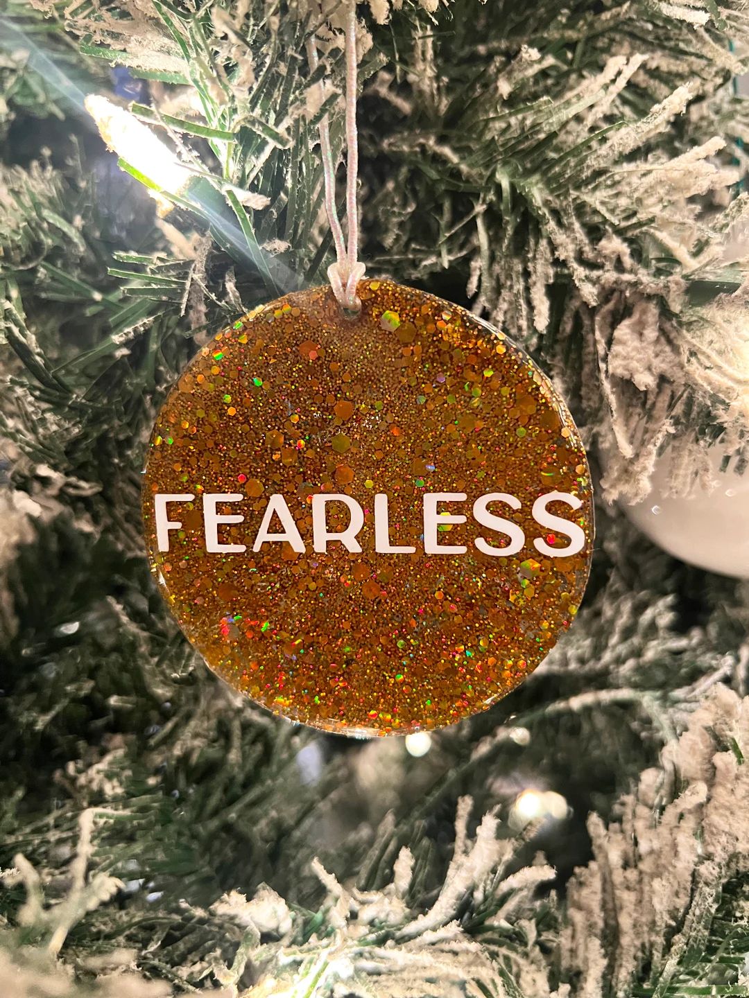 Taylor Swift Fearless Album Inspired Christmas Ornament - Etsy | Etsy (US)