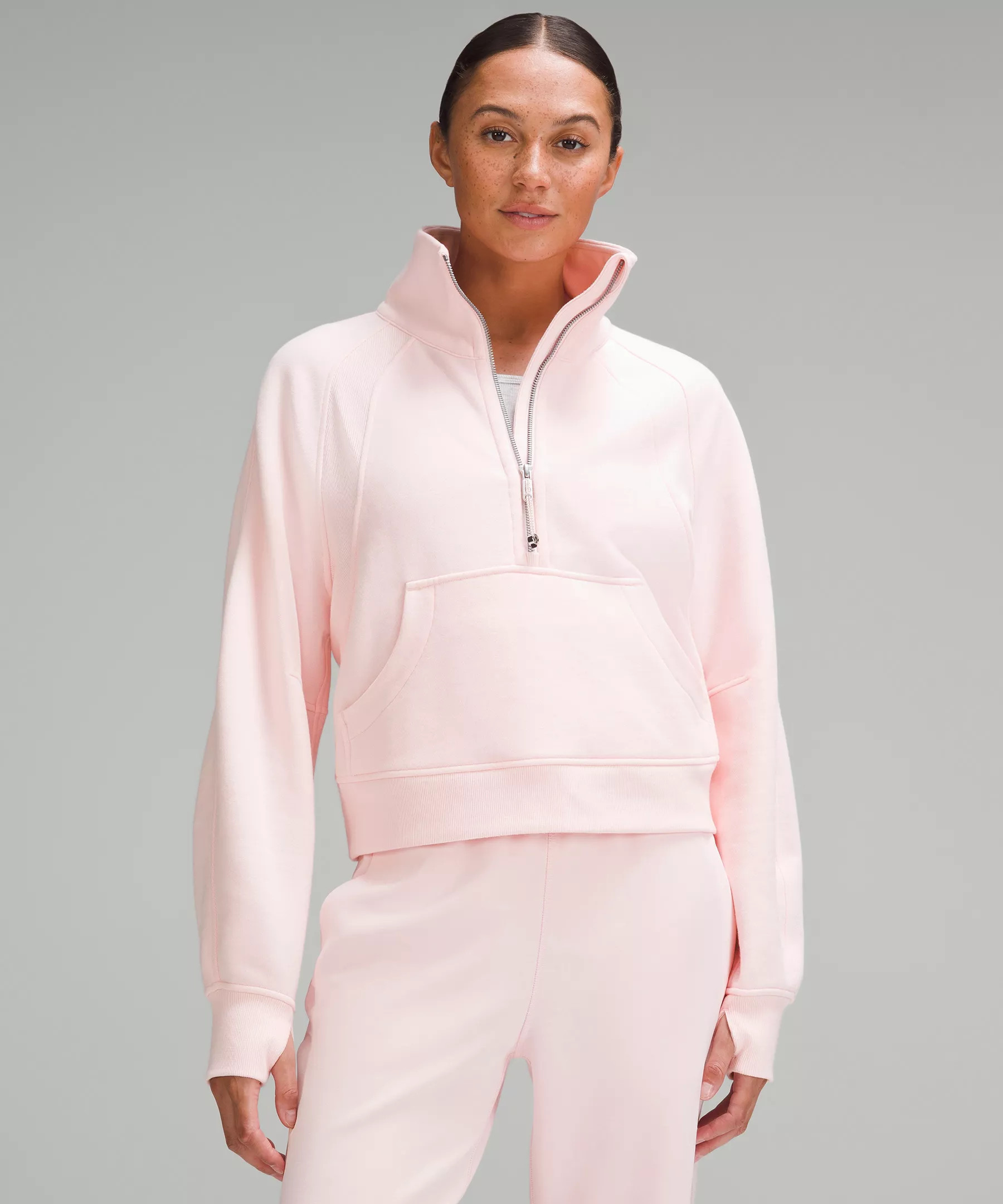 Scuba Oversized Funnel-Neck Half Zip | Women's Hoodies & Sweatshirts | lululemon | Lululemon (US)