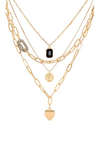 Layered Pendant Necklace
                    
                    Amber Sceats | Revolve Clothing (Global)