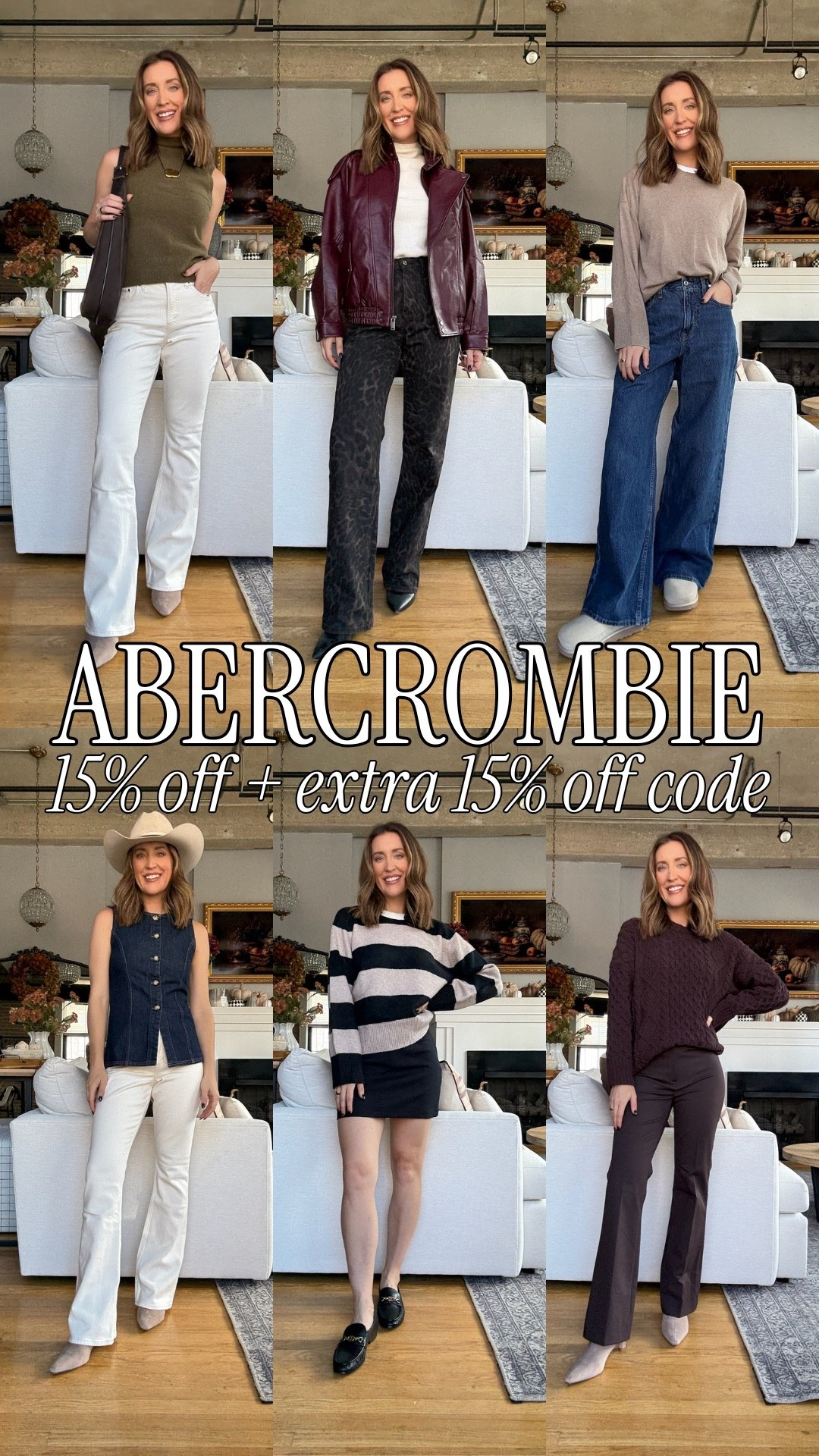 Recent fav outfits from Abercrombie and everything is ON SALE! Get 15% off + an extra 15% off with code AFFLEECE

#LTKStyleTip #LTKSaleAlert