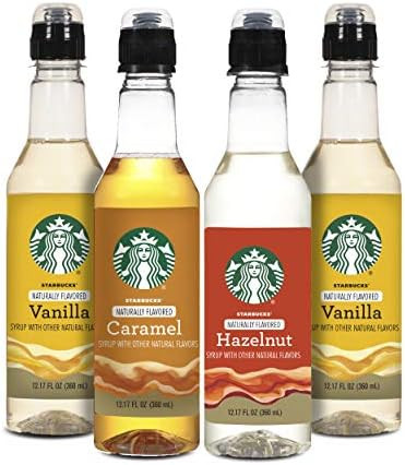 Starbucks Variety Syrup 4pk, Variety Pack | Amazon (US)