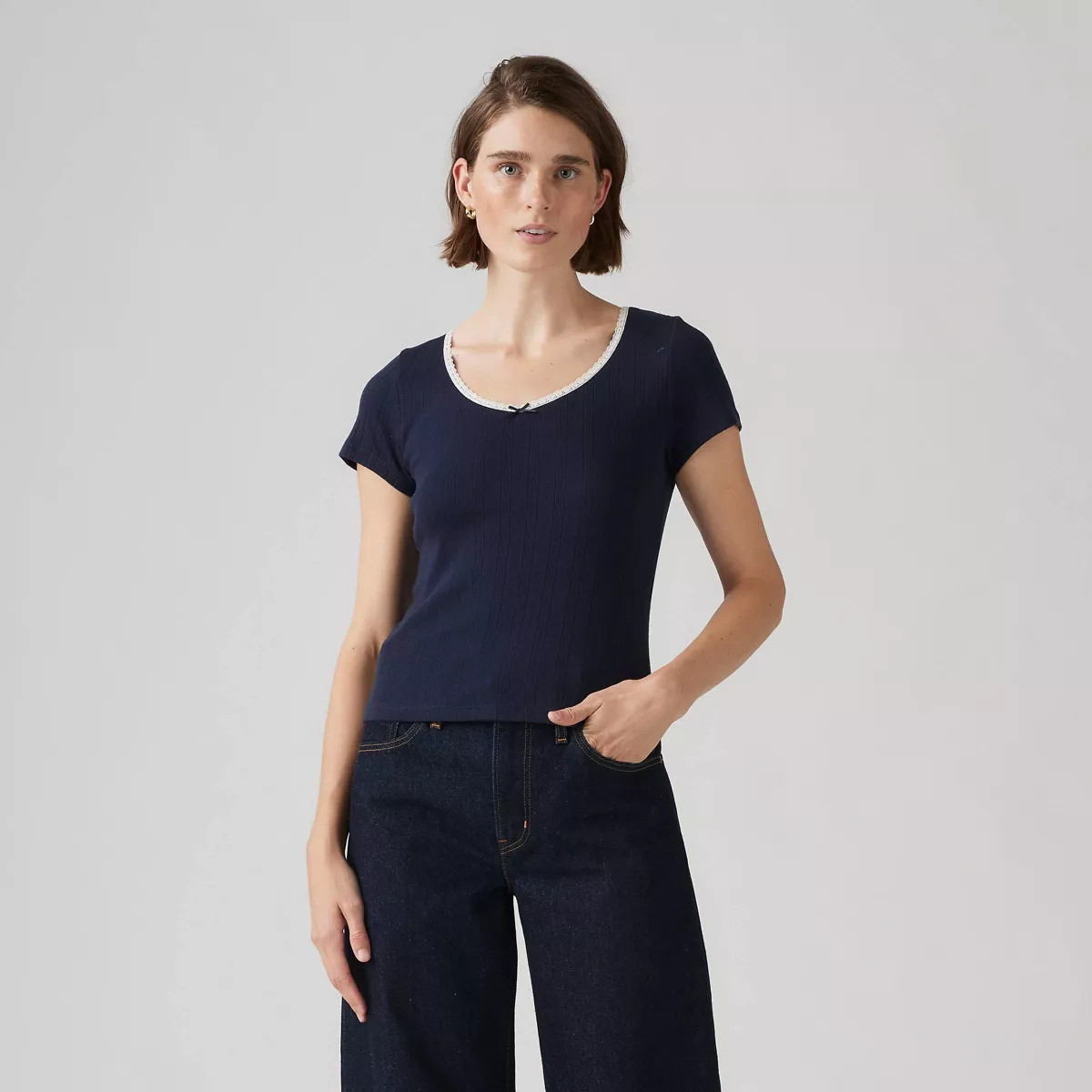 Levi's® Women's Sweetie Pointelle Top | Target