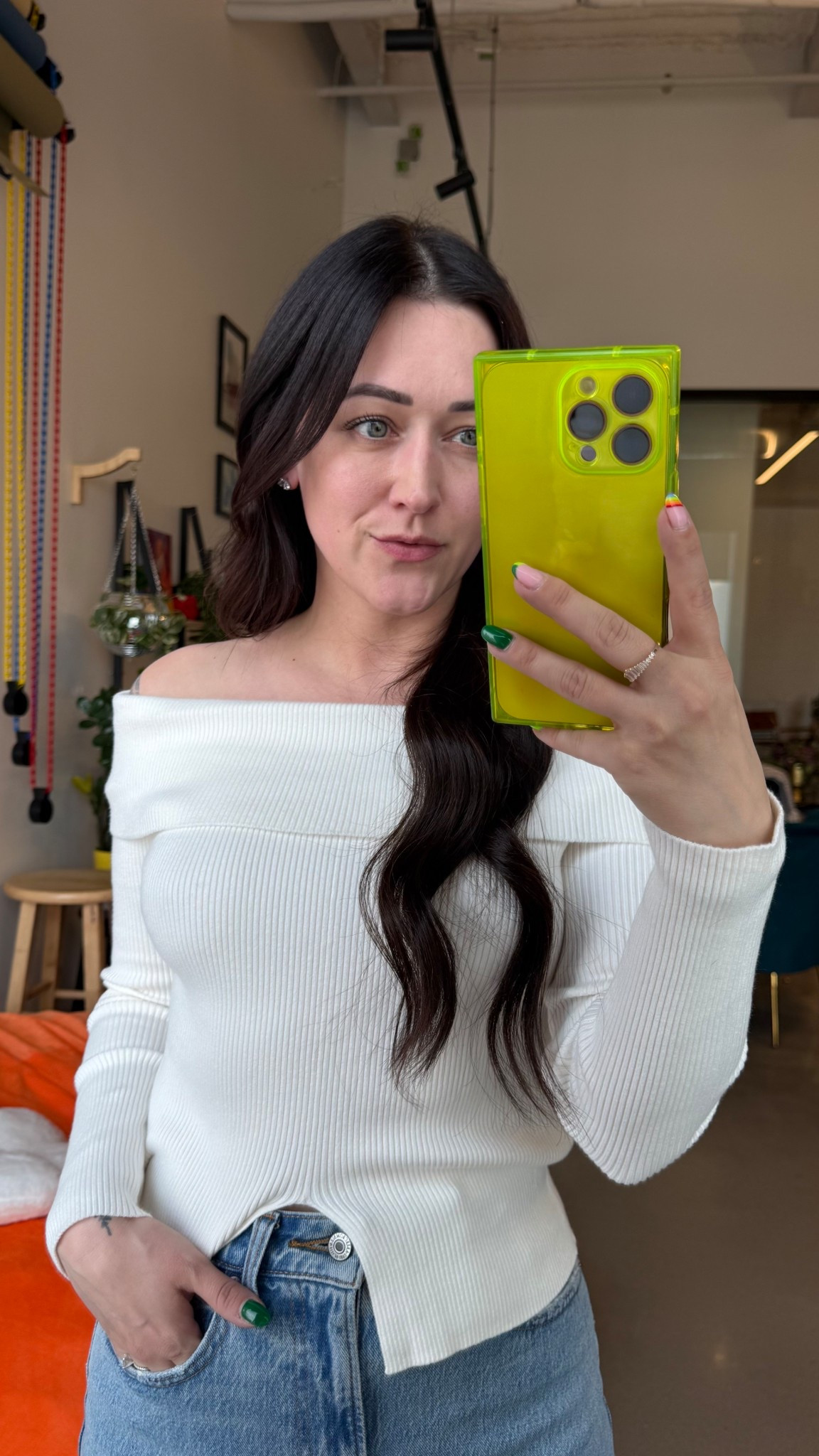 Abercrombie ribbed off the shoulder cutaway white sweater 


#LTKFindsUnder50 #LTKSeasonal #LTKStyleTip