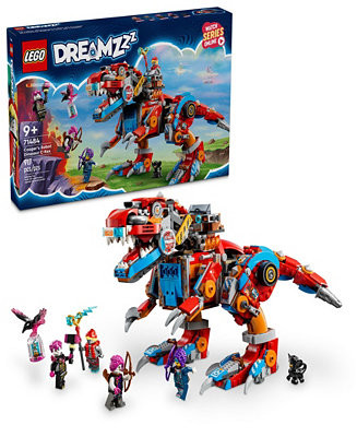 Dreamzzz Cooper's Robot Dinosaur C-Rex Toy Building Set 71484, 917 Pieces | Macy's