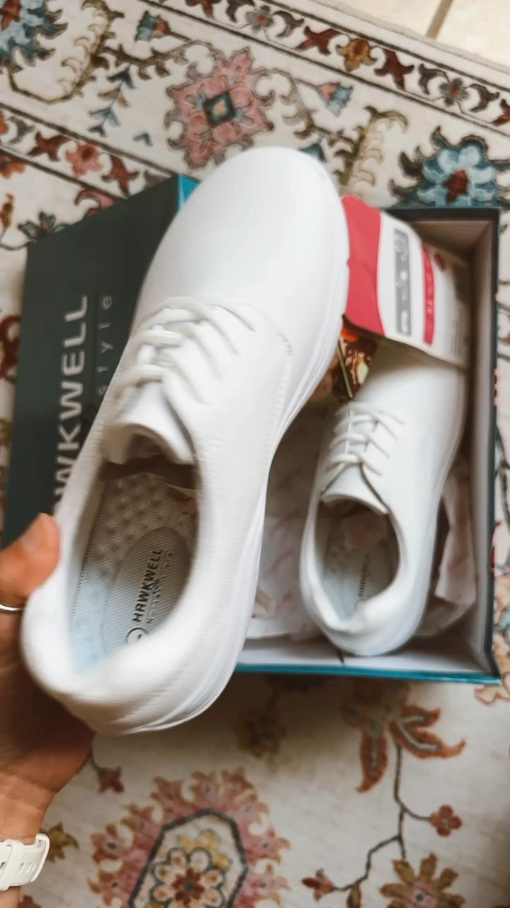 New to me brand for nursing school clinical shoes 👟  

All white 
No logos 
Water resistant 
Slip resistant 
Student budget friendly 

#LTKWorkwear #LTKBacktoSchool #LTKFindsUnder100