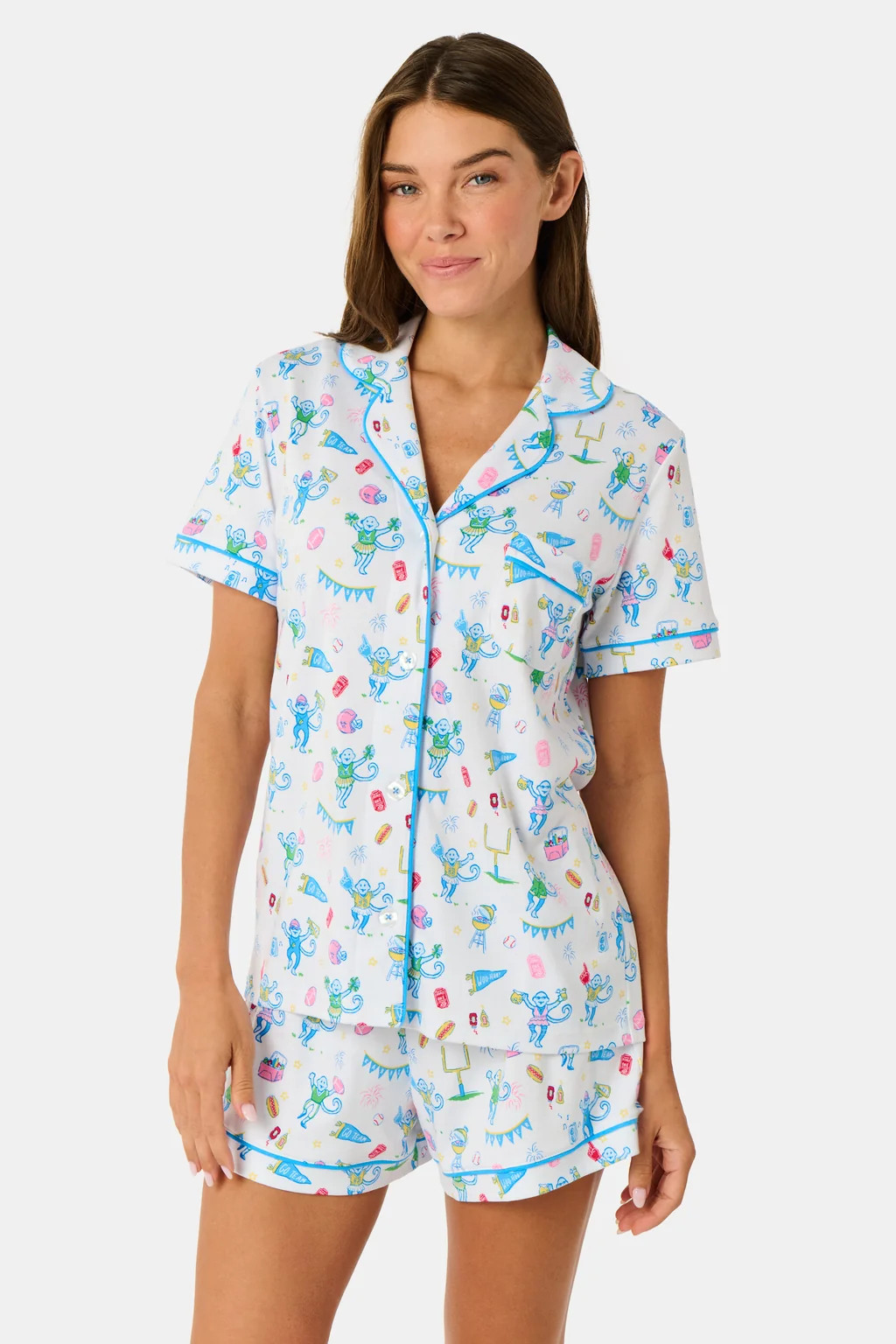 Game Day Polo Pajamas | Roller Rabbit