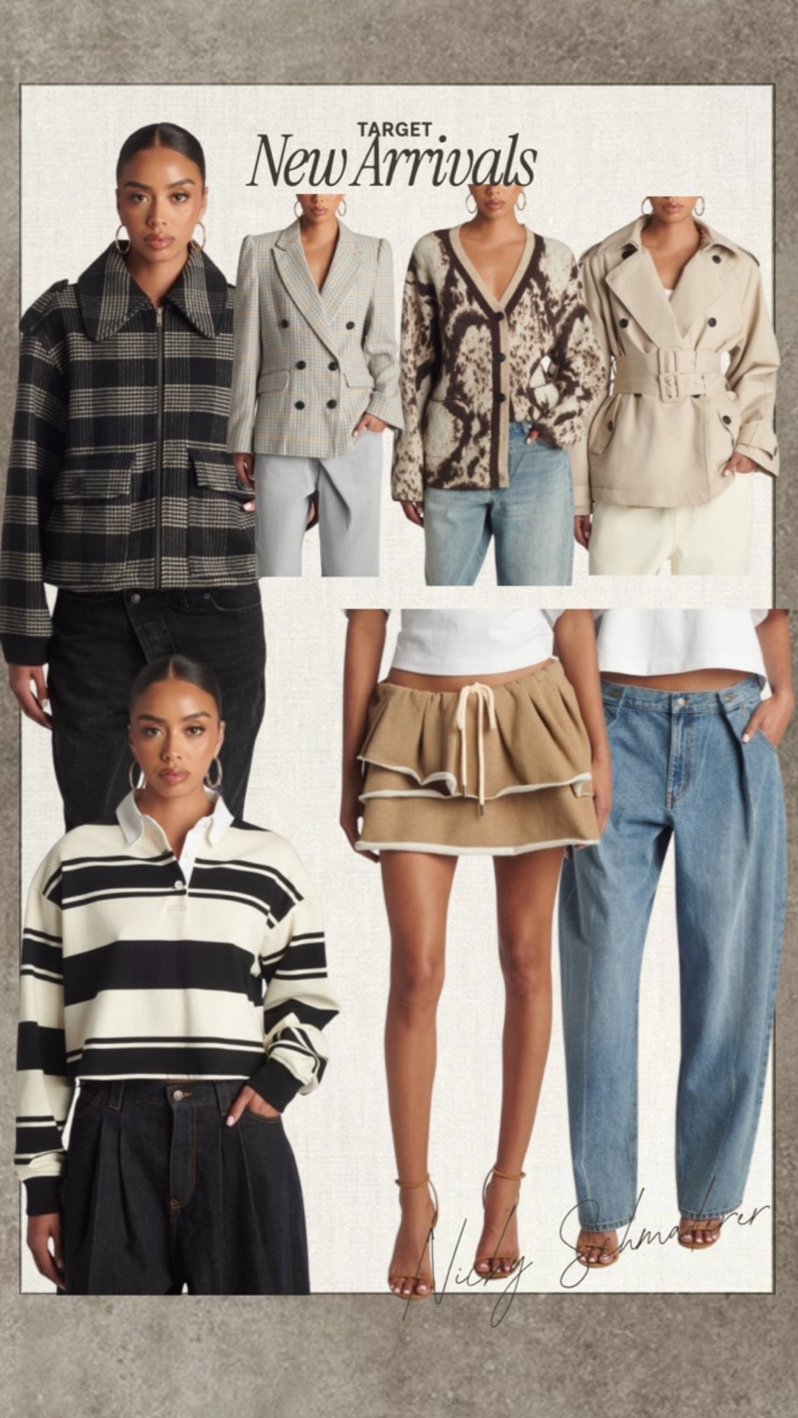 @Target new arrivals // edgy pieces for fall 

WOMENS coats
Jackets 
Trendy tops