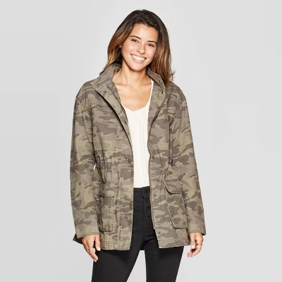 Women's Camo Print Utility Anorak Jacket - Universal Thread™ | Target