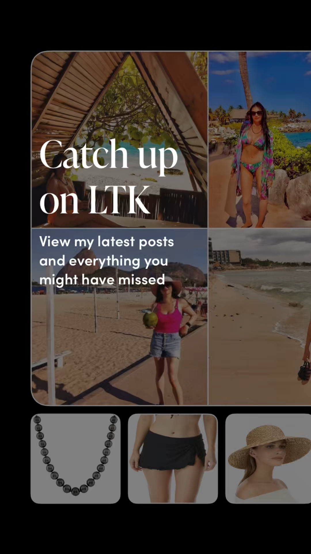 Life’s a beach and lately I’ve been fully in my coastal era ☀️
Sharing all my recent looks from Playa del Carmen and beyond. Think easy swim sets, lightweight cover-ups, and those effortless pieces that make getting dressed on vacation feel simple but still styled.

I’ve been reaching for outfits that can go from a morning walk on the beach to lunch by the water without overthinking it. Soft, flattering, and easy to throw on is the vibe right now.

Everything linked here is what I’ve actually been wearing on repeat. These are the pieces that made it into my suitcase and stayed in rotation the entire trip.

If you’re planning a getaway or just want that everyday summer feeling, this edit has you covered.

Tap to shop all my latest looks and save your favorites for your next trip 🤍

#LTKdayinmylife #LTKTravel #LTKmomlife