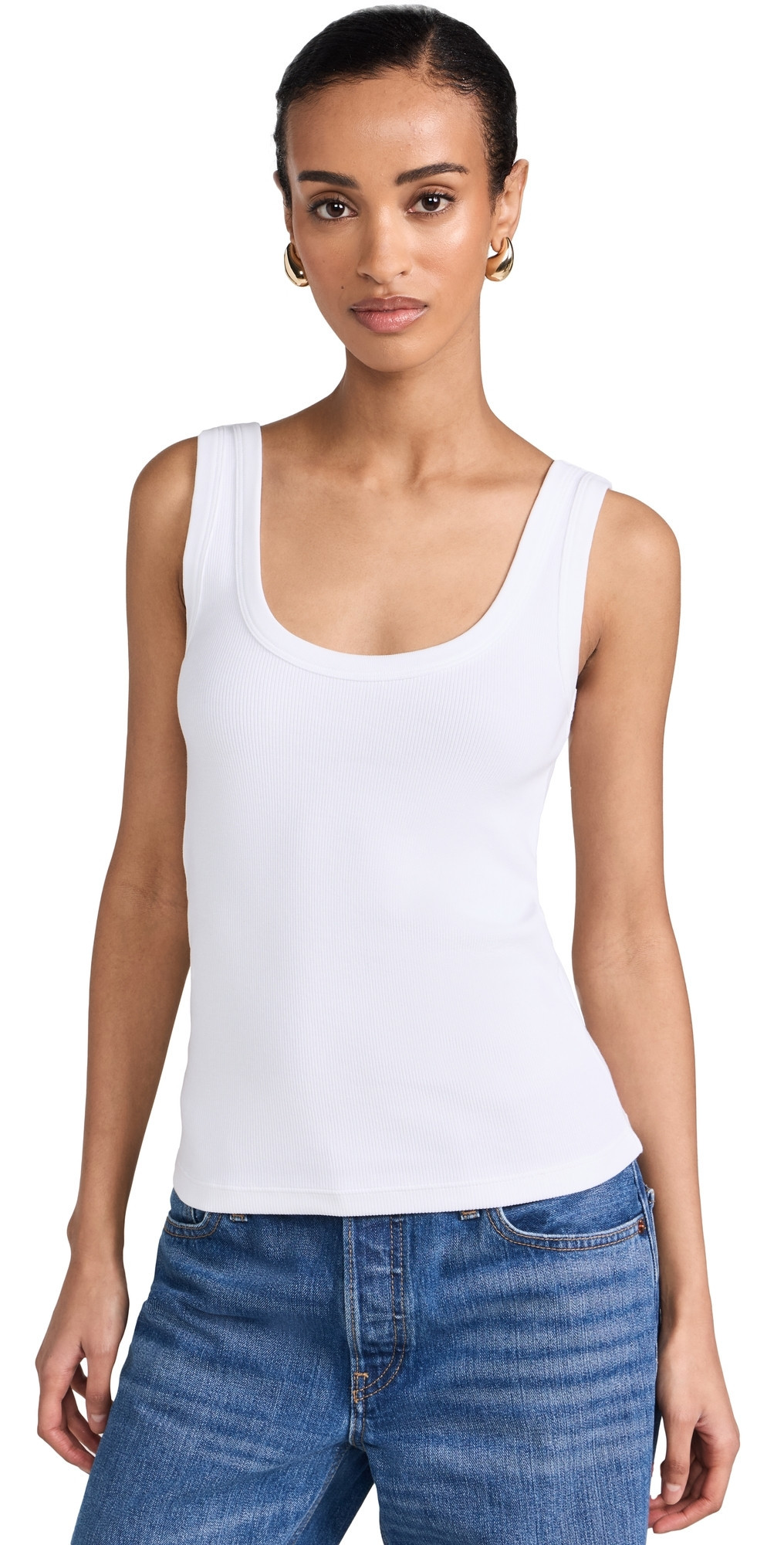 Sold Out NYC The Scoop It Up Tank in White White S | Shopbop