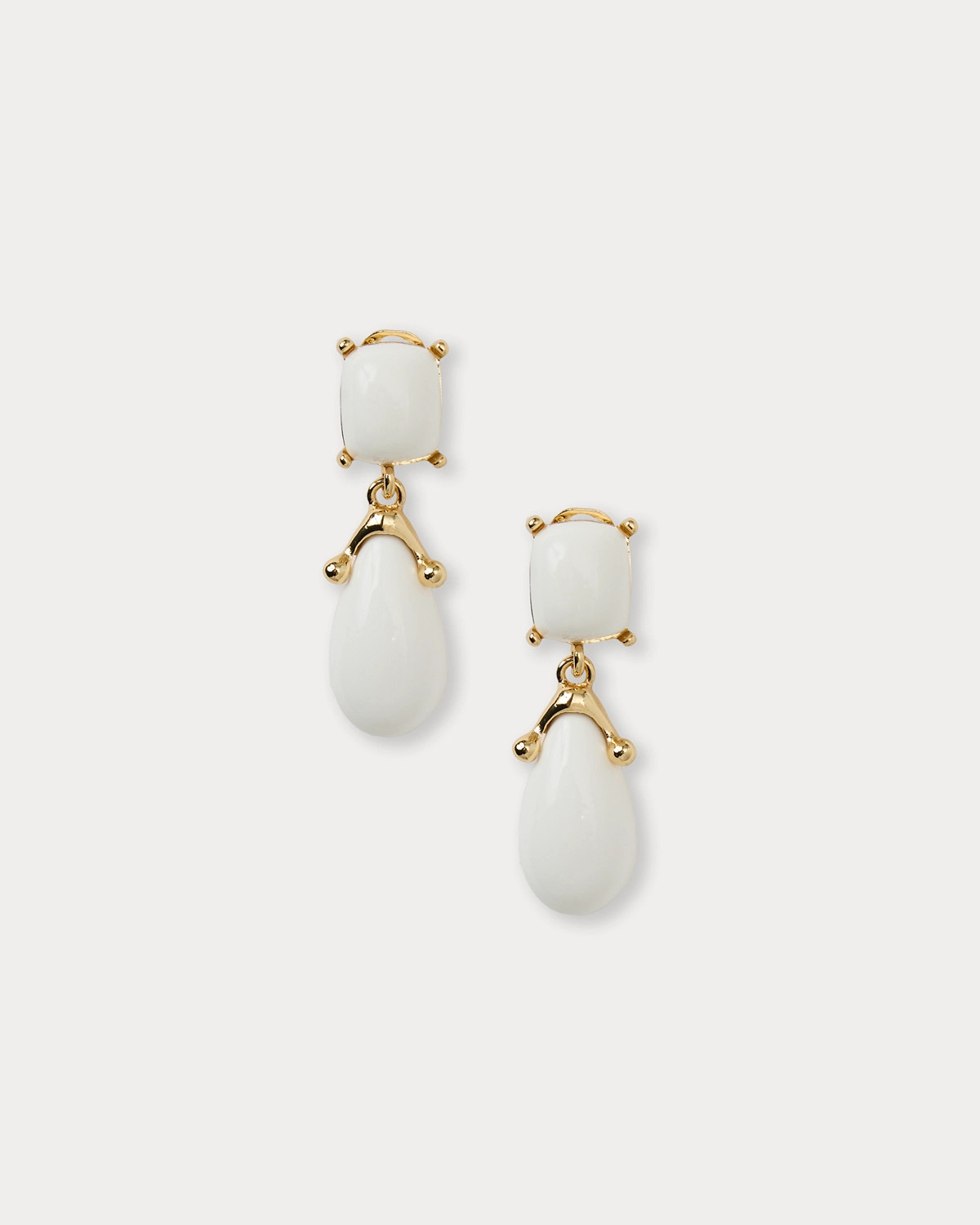 Kenneth Jay Lane Square Top Drop Post Earrings | Lilly Pulitzer