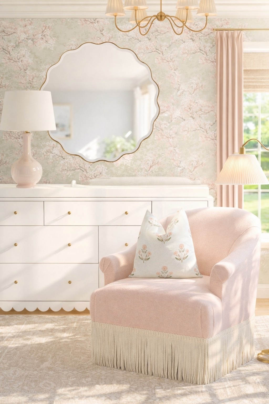 The most darling nursery corner 

#nursery #baby #homedecor 

#LTKBaby #LTKHome #LTKKids