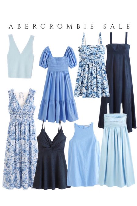 Abercrombie sale ends today! New arrivals, summer dresses, blue dresses  

#LTKsalealert #LTKunder50 #LTKstyletip