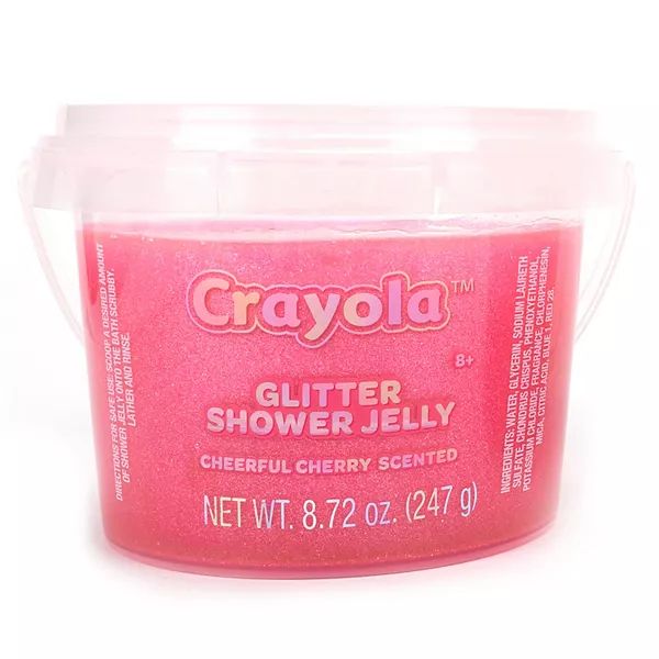 Crayola Glitter Shower Jelly - Cheerful Cherry | Kohl's
