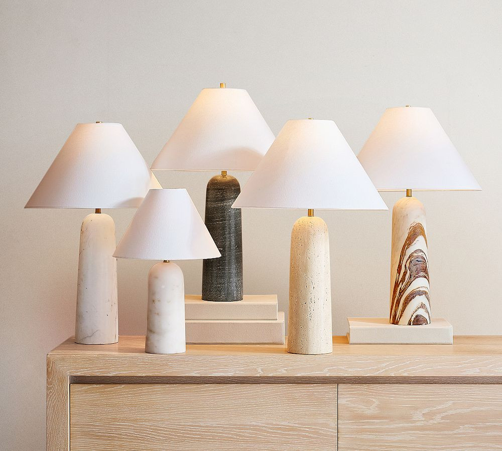 Marlo Marble Table Lamp (27") | Pottery Barn (US)