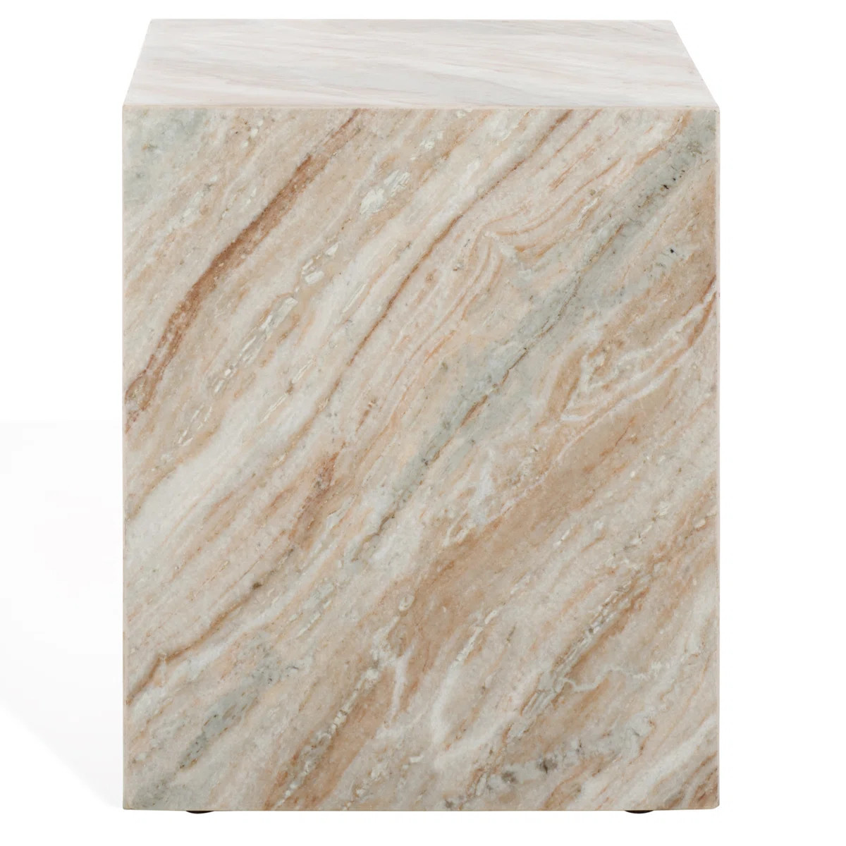 Yantarni Marble Plinth Accent Table | Wayfair North America