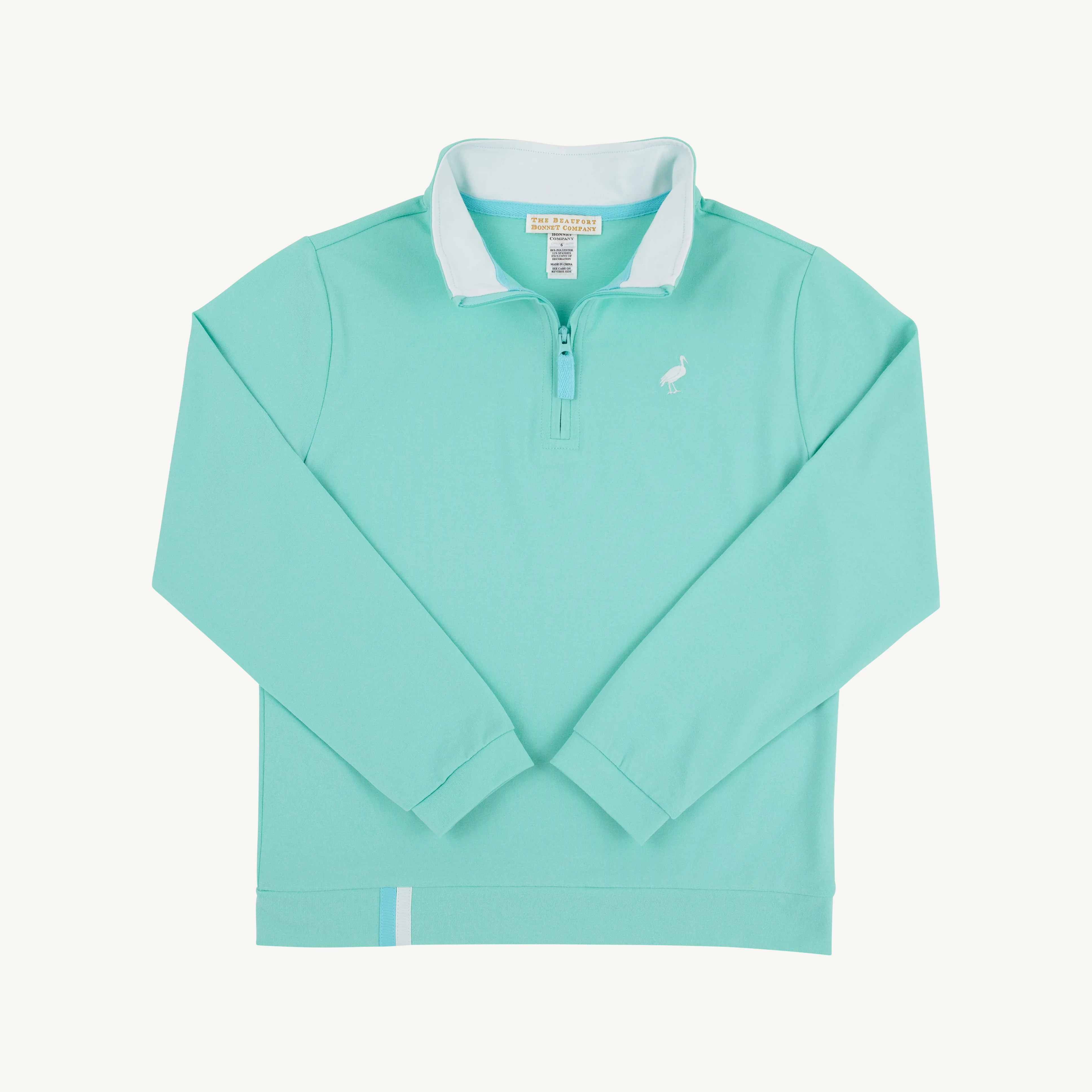 Color
      
      Turks Teal with Worth Avenue White Stork | The Beaufort Bonnet Company