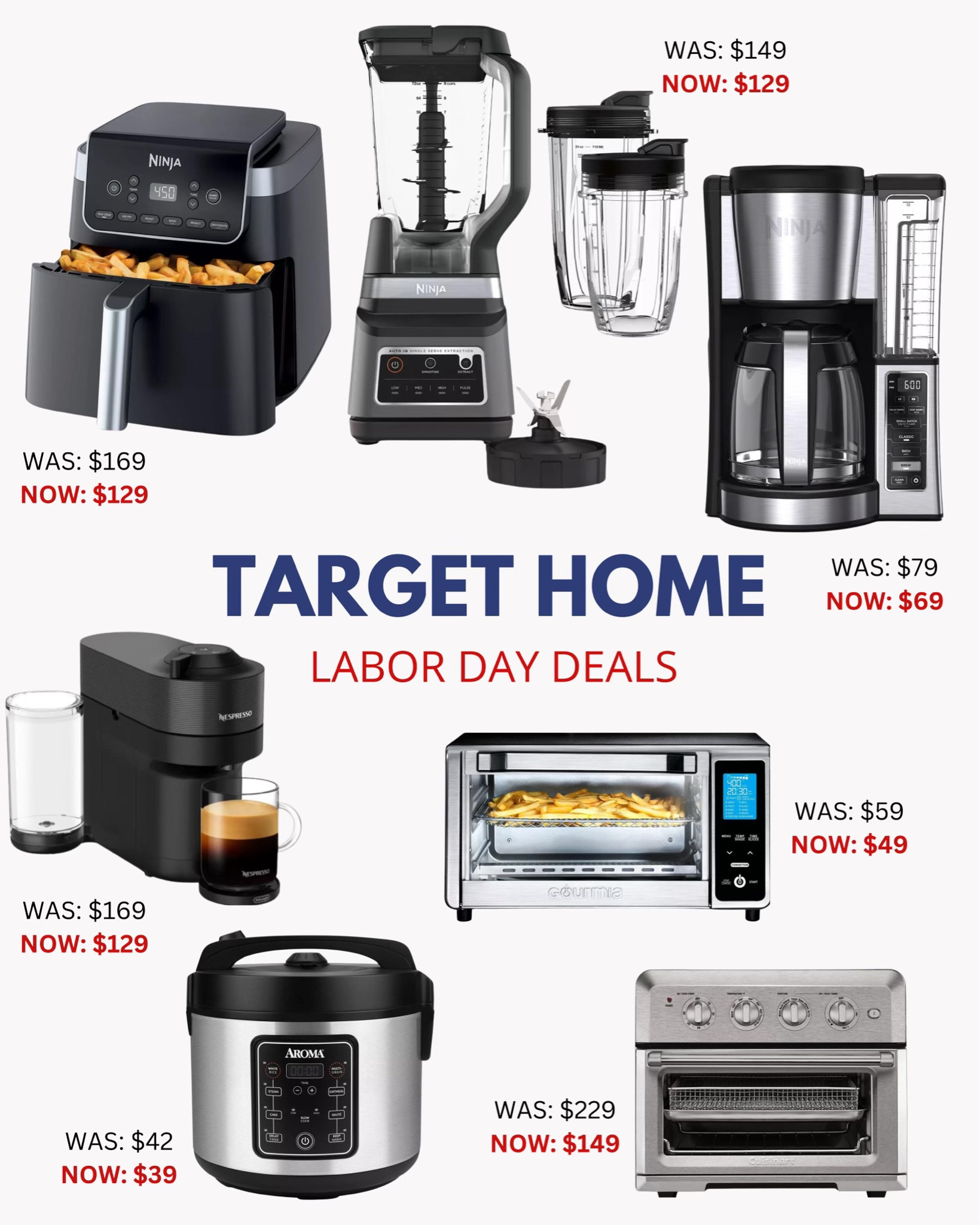 Target kitchen appliances on sale for Labor Day 🙌🏼

#LTKSaleAlert #LTKHome #LTKFindsUnder100