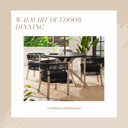 Loving this Walmart outdoor patio set!!! Made very well and can’t go wrong with any of these options! #walmart #patio #outdoor 

#LTKSeasonal #LTKstyletip #LTKhome