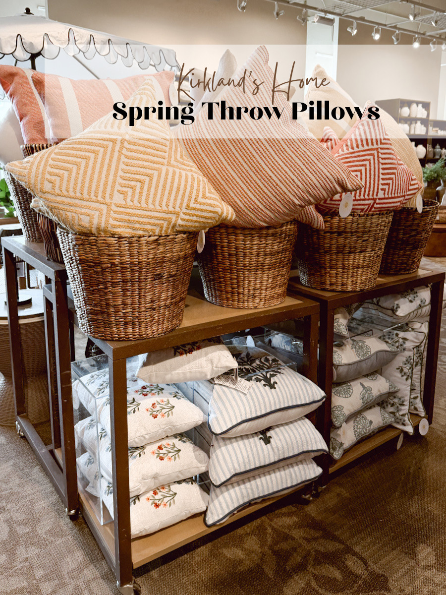 We were in town and stopped at Kirkland's to check their Spring home decor and I ran across their throw pillows. They have a lot of textured, patterned, and neutral options for both indoors and outdoors.  

 #LTKSeasonal #LTKHome
