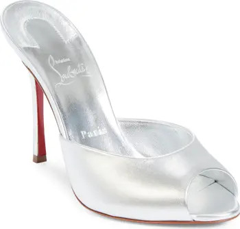Christian Louboutin Me Dolly Peep Toe Slide Sandal (Women) | Nordstrom | Nordstrom