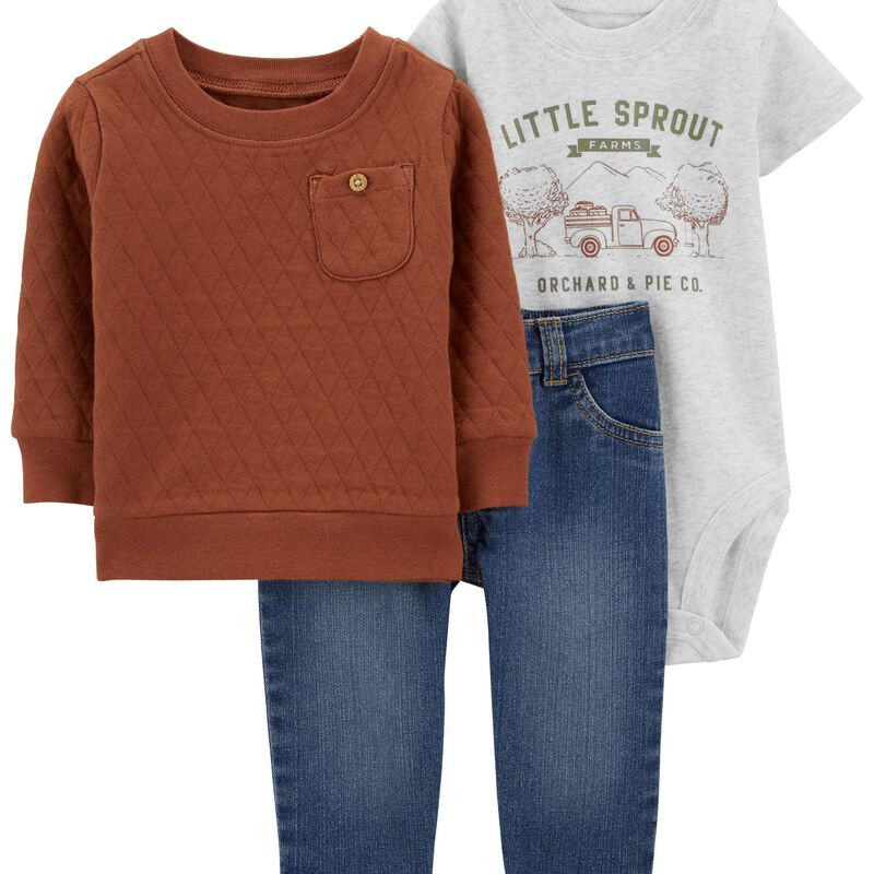 3-Piece Little Outfit Set | Carter's