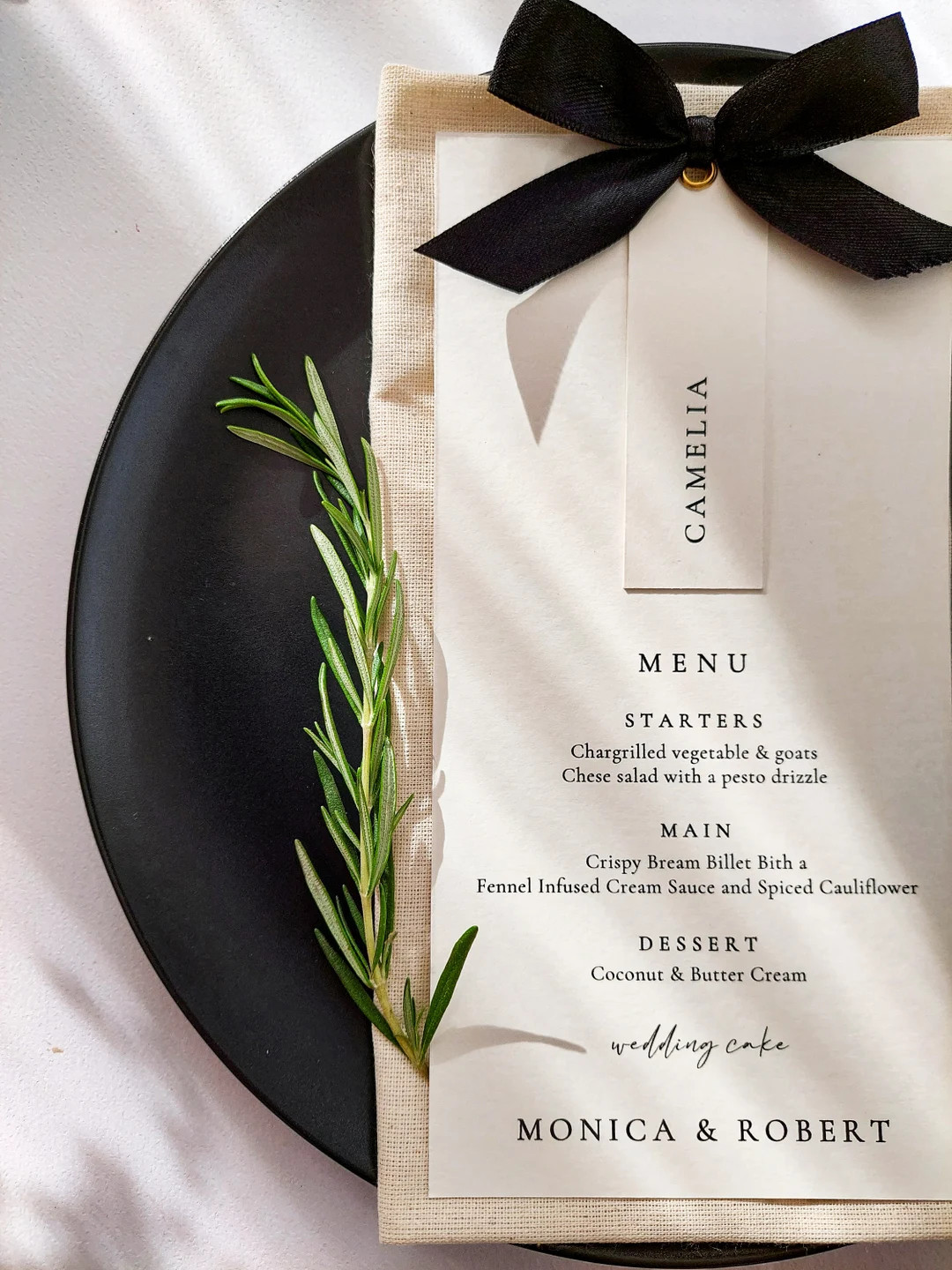 Menu With Place Card, Wedding Menu, Event Menus, Menus With Names, Place Cards Included, Wedding ... | Etsy (US)