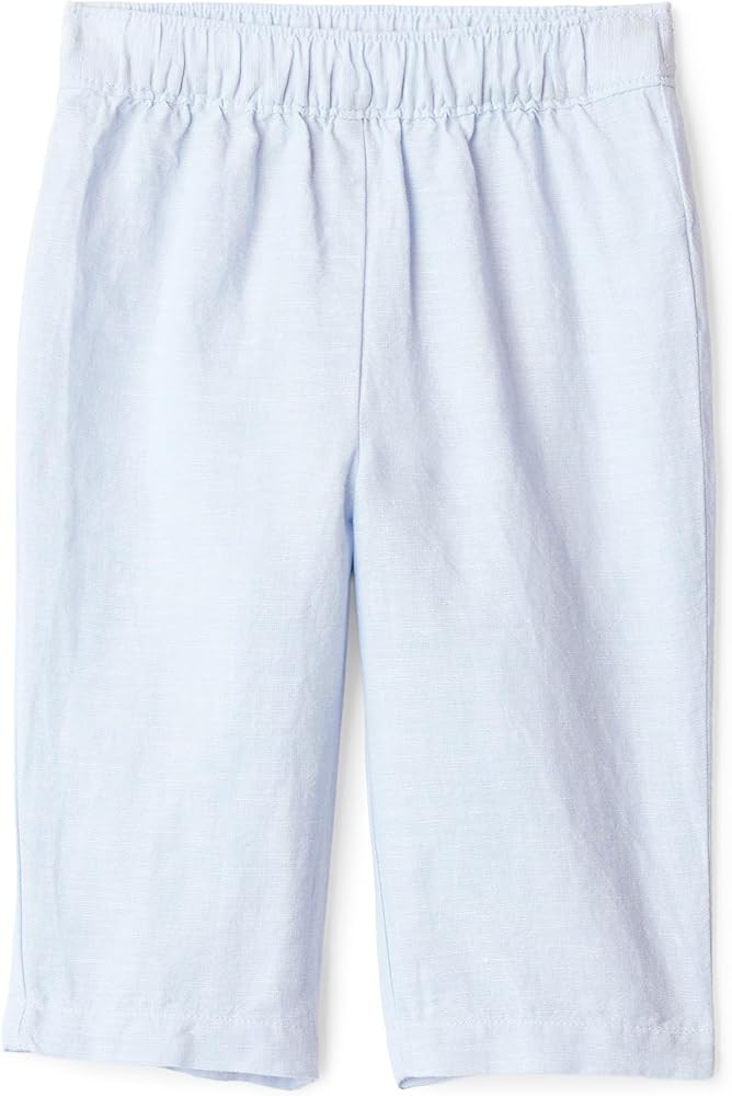Amazon Essentials x Sofia Grainge Toddlers and Baby Boys' Cotton Linen Pull-on Pants | Amazon (US)