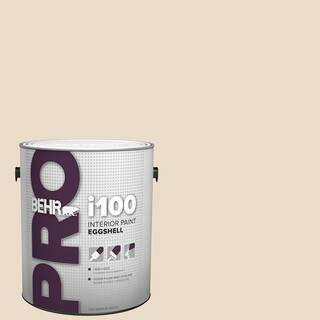 BEHR PRO 1 gal. #S240-1 Creme Fraiche Eggshell Interior Paint PR13001 - The Home Depot | The Home Depot