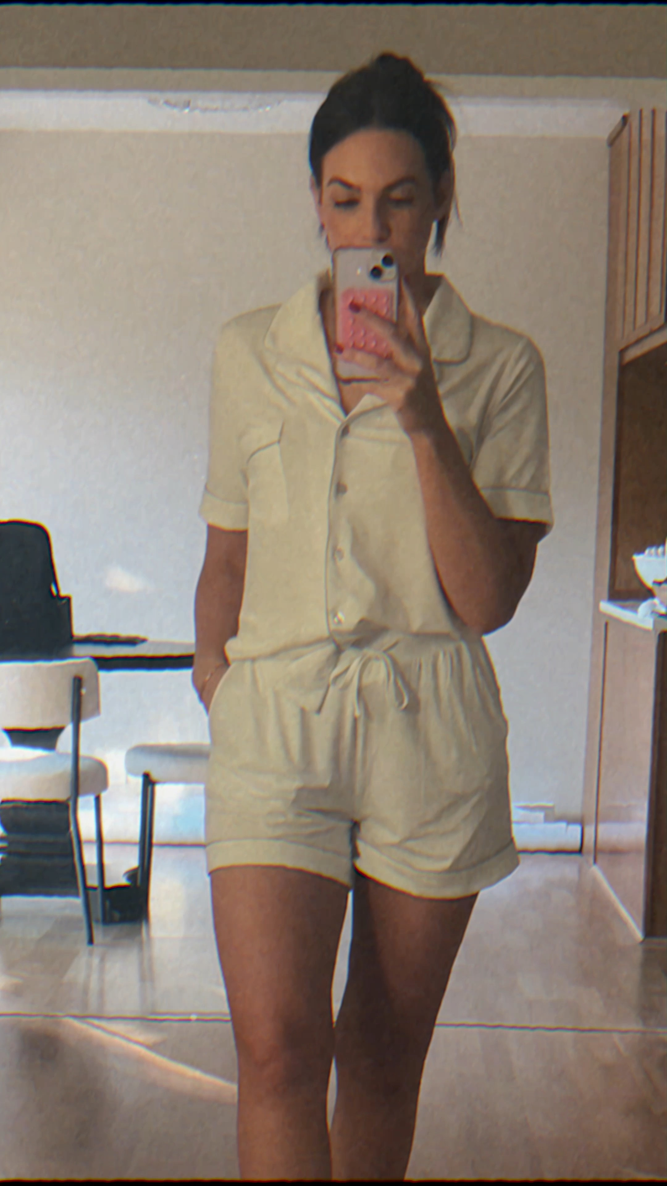 The softest pajama set! I’m wearing size small & runs true to size. Code: CE-BYKRISTINACURTIS

Linking other colors, however the white is perfect for brides/brides to be for your wedding morning! 

#pajamaset #cozyearth #loungewear #bride #bridalparty