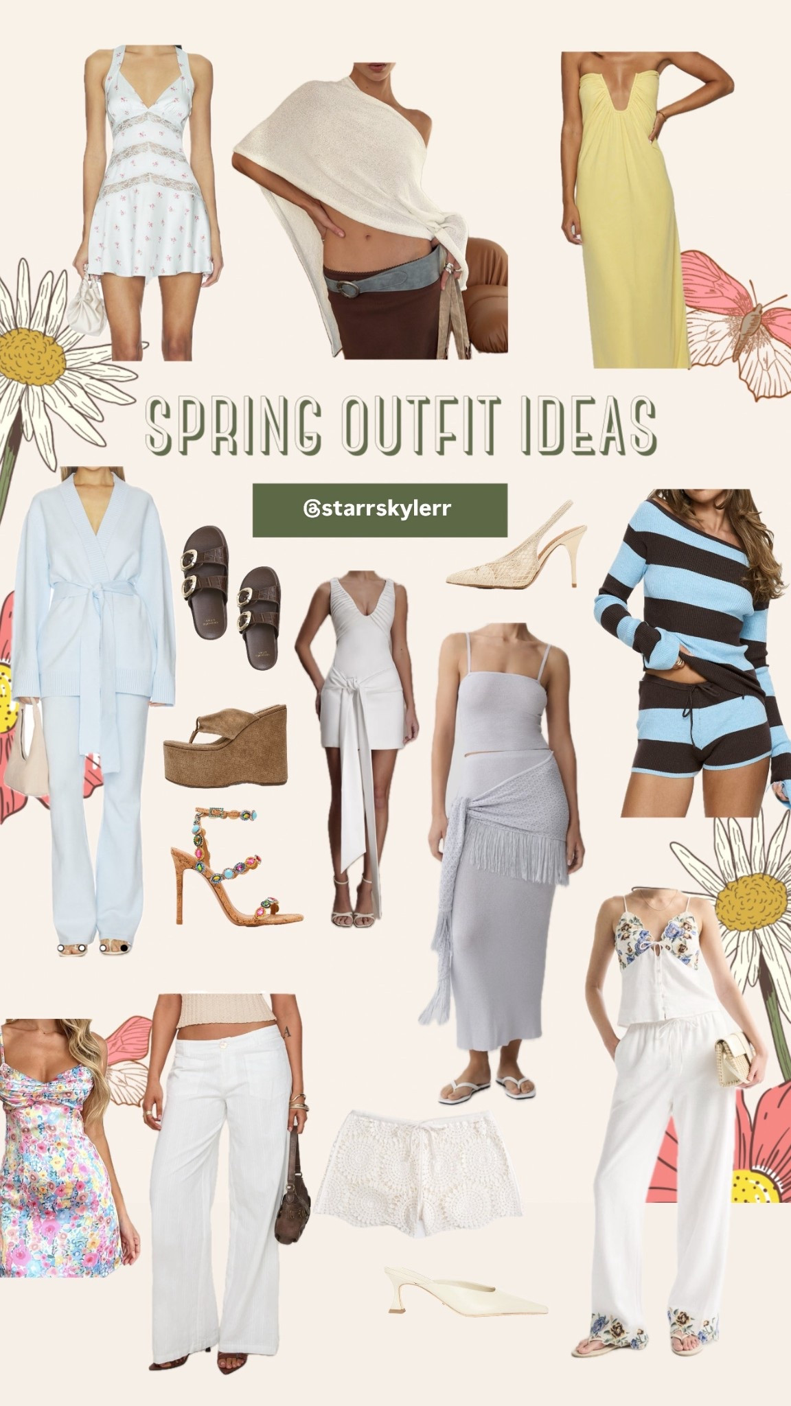 loving all these spring looks! #fashion #princesspolly #stripes #polkadot #ootd #spring #springbreak #ltkstyle #grwm #ltkcreator #springstyle #sale #dress #pants #white #linen #heels 

#LTKSpringSale #LTKootd #LTKgrwm