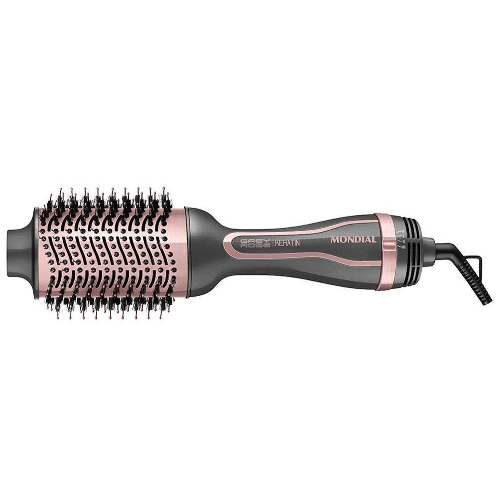 Escova Secadora Mondial Keratin ES-11 1200W Grey Rose - Bivolt | Casas Bahia (BR)