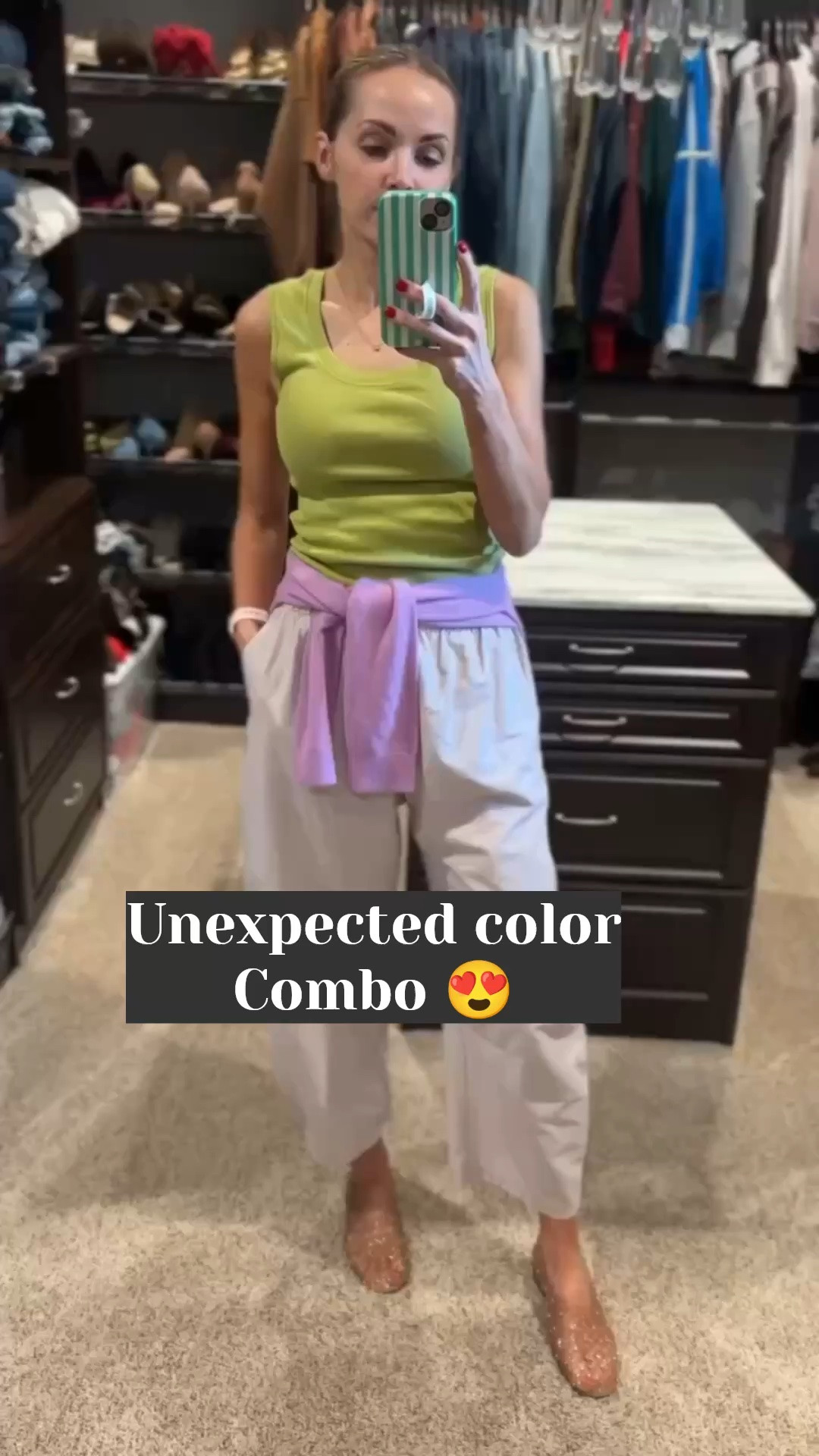 Loving this lilac and chartreuse moment! @fpmovement