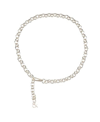 Calvin Klein Women's Dress Chain Belt with Charm, Gold, X-Large | Amazon (US)