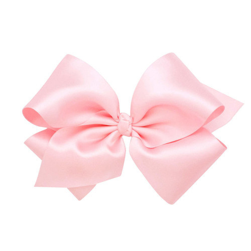 Pink Satin King Bow | Cecil and Lou