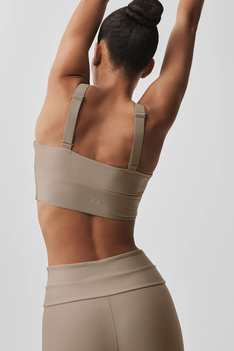 Airlift Horizon Bra - Gravel | Alo Yoga