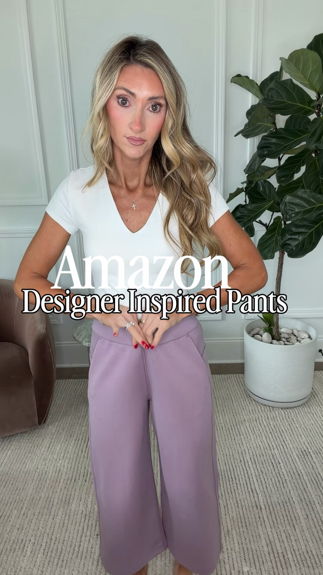 The comfiest designer inspired pants from Amazon!!

#LTKootd #LTKSaleAlert #LTKmomlife