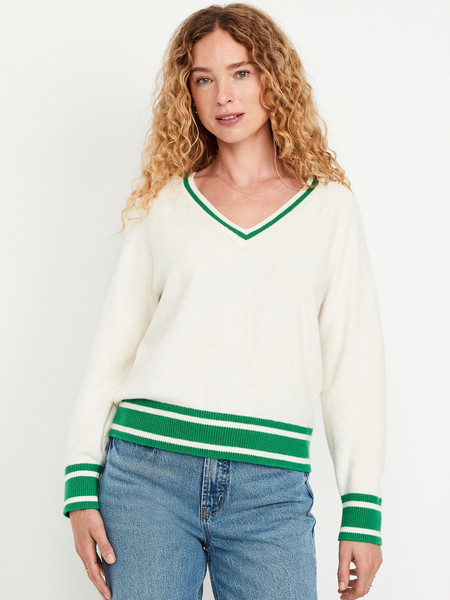 SoSoft Loose V-Neck Sweater | Old Navy (US)