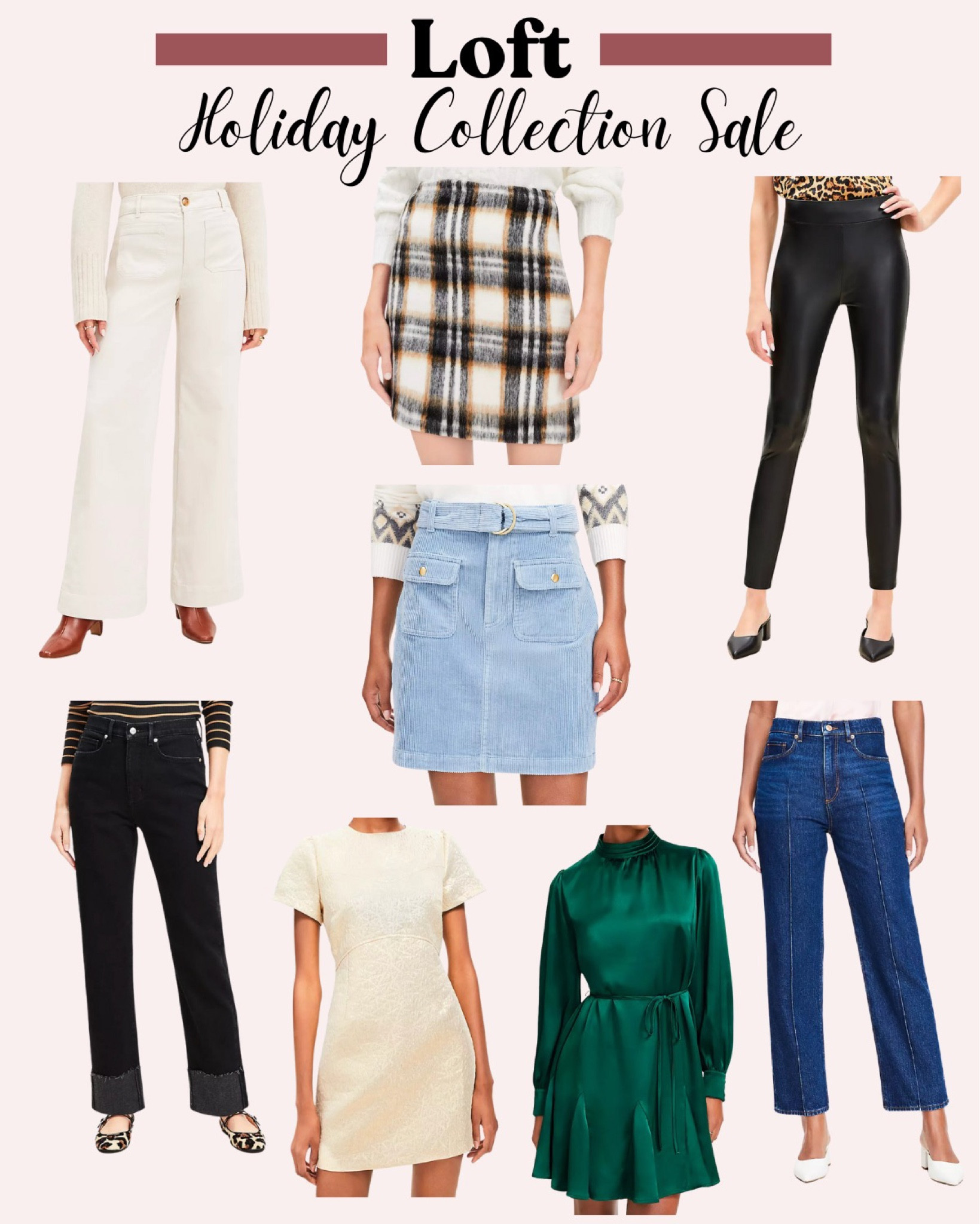 More from Loft Holiday Collection! ON SALE ⭐️

#LTKHoliday #LTKStyleTip #LTKSaleAlert