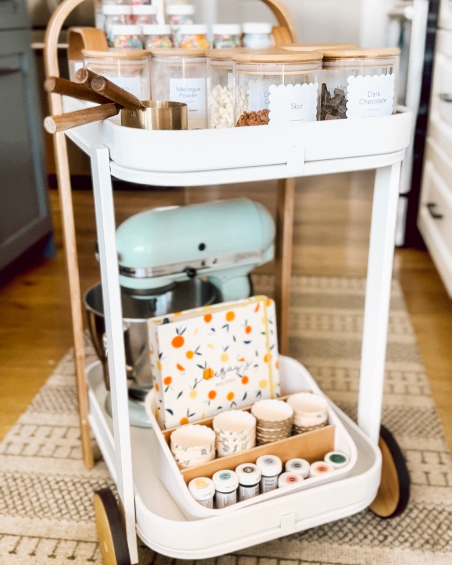 Cricut x Umbra collaboration you don’t know you needed! I turned the Umbra Bellwood bar cart into my very own baking cart! Added some fun labels with the Cricut Joy Xtra and now this cart has everything the girls and I need for making our favourite family treats. 

Checkout @cricut_ca for their bundle sale on the Cricut Joy Xtra right now!

What would you use the Bellwood cart for? 

#cricutcanada #ltk #liketoknowithome #homestyle #homedecor #homeorganization

#LTKfamily #LTKsalealert #LTKhome