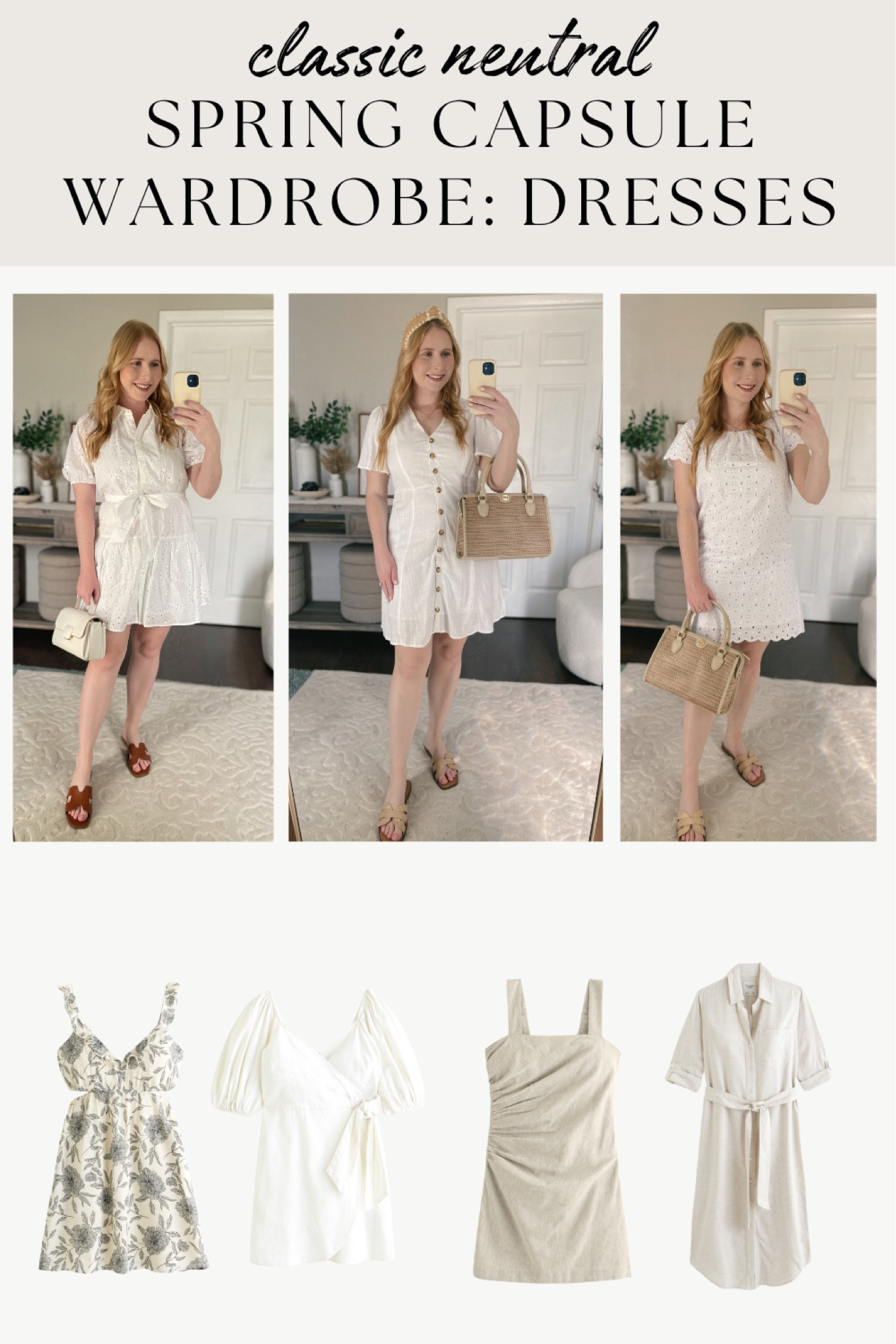 Classic neutral spring dresses 2024
Spring Outfit
Spring Outfits
Spring Dresses
White Dress
White dressess

#LTKfindsunder50 #LTKwedding #LTKSeasonal