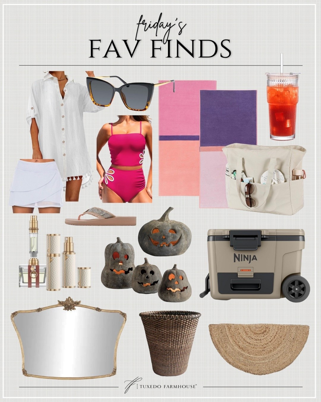 My favorite home decor and beach/pool finds for the week. The PB jack-o’-lanterns are back and with a couple new designs. These sell out fast every year!

#LTKHome #LTKSeasonal #LTKSwim