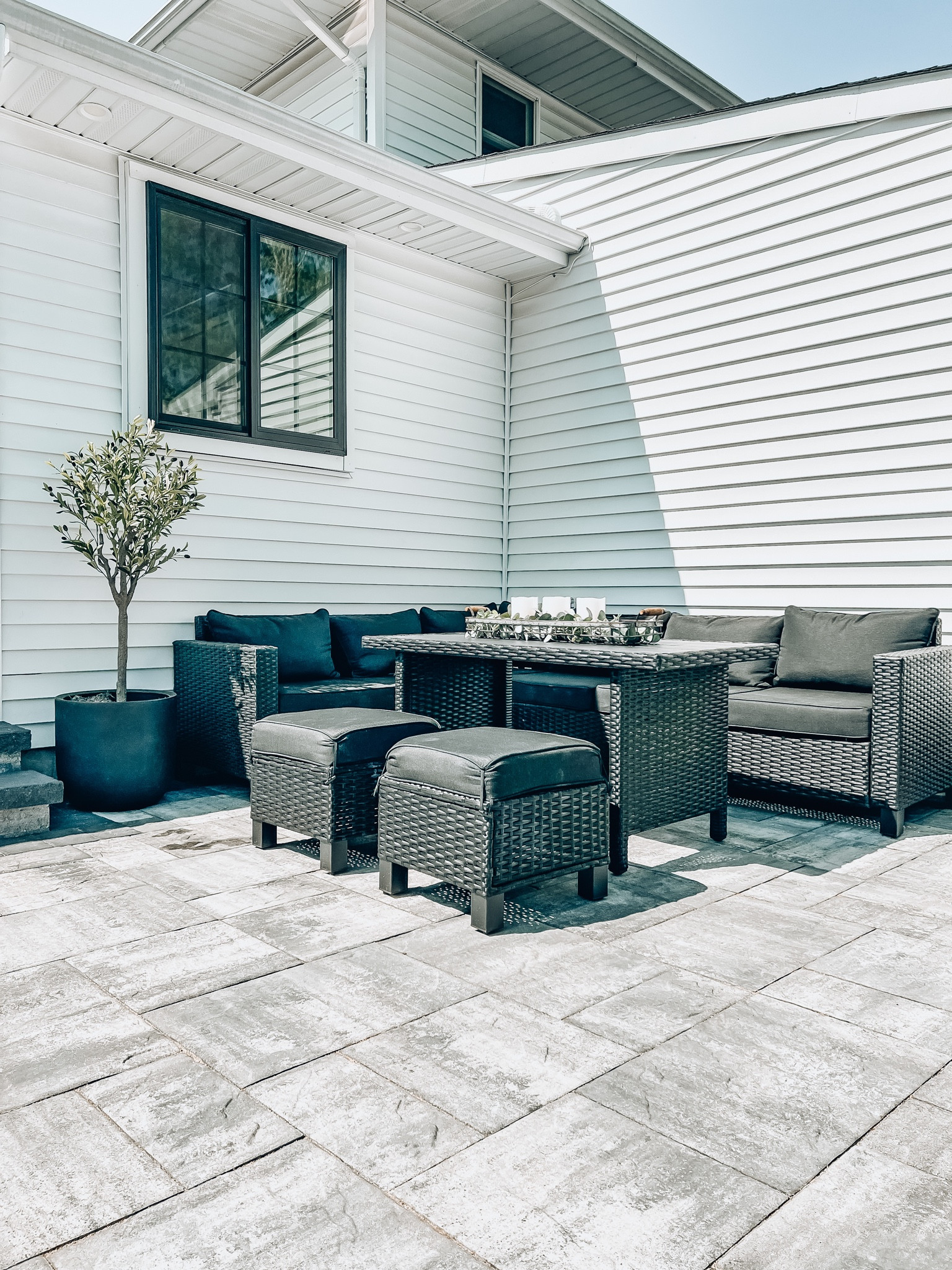 Outdoor decor | outdoor patio | outdoor sectional | olive tree | home decor | backyard decor 🤍

#LTKsalealert #LTKhome #LTKstyletip