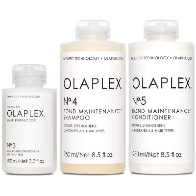 Olaplex No. 3 Hair Perfector, No. 4 & No. 5 Bond Maintenance Shampoo & Conditioner TRIO SET, Repairs & Strengthens Hair Kit | Target