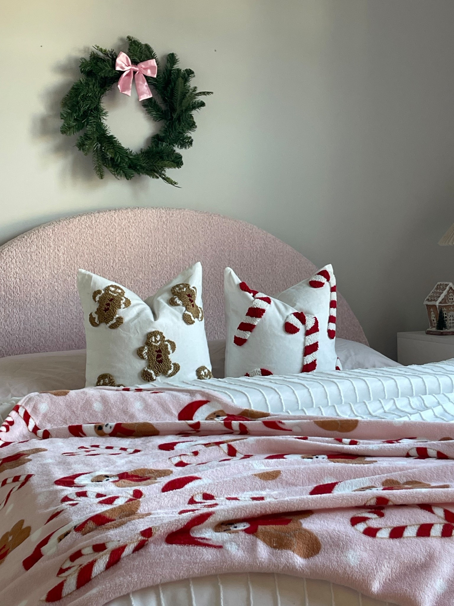 Pink Christmas trendy pillow covers from Busa designs 

#LTKHoliday #LTKSeasonal #LTKHome
