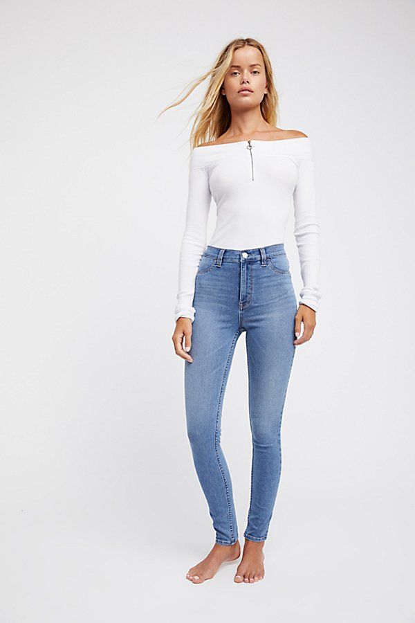 Long And Lean Jegging by We The Free at Free People Denim | Free People (Global - UK&FR Excluded)