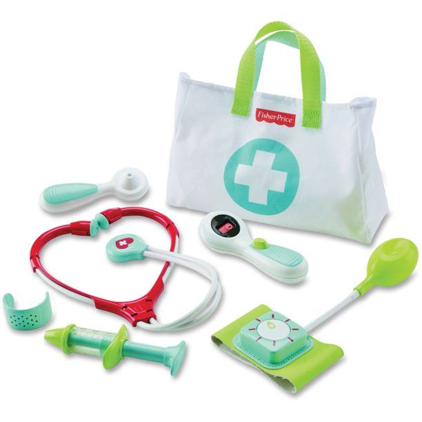 Fisher-Price Medical Toy Set With Doctor Health Bag - Walmart.com | Walmart (US)