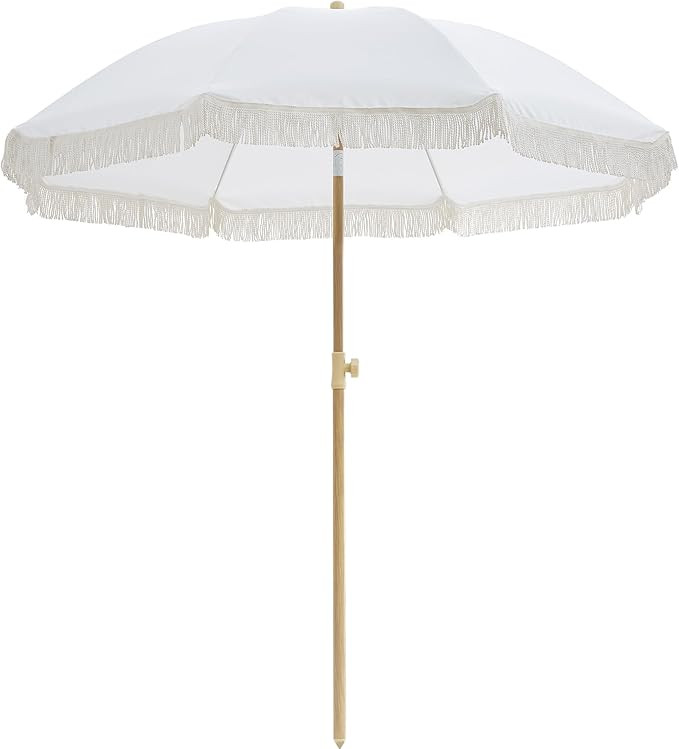 Outdoor Umbrella - Sun Protection, Rain Resistant, Windproof with Manual Open-Close Feature - Ide... | Amazon (US)